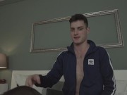 Preview 1 of Stepdad fucks stepson and his buddy in their sweet asses with a big dick - 5