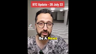 Actualización de precio de Bitcoin 26 July 2023 con hermanastra