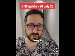 Ethereum price update 26 July 2023 with stepsister