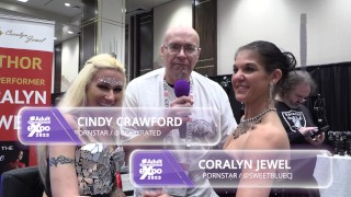 Relatório AVN / AEE com Coralyn Jewl e Cindy Crawford.