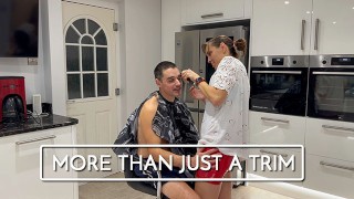 A Fuck And Trim Essex Mobile Hairdresser In A Girl's Salon