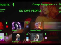 Super Heroes Parody Full Game All Sex Scenes - Screenshot 15 of 16 - Supergirl