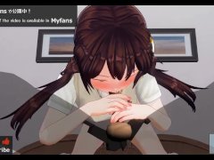 無修正アニメ　いもーとがオナホでオナサポ　ボイスASMR　イヤホン、オナホ推奨 - Screenshot 2 of 16 - 3d