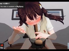 無修正アニメ　いもーとがオナホでオナサポ　ボイスASMR　イヤホン、オナホ推奨 - Screenshot 5 of 16 - Blowjob