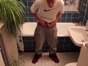 Preview 2 of Young guy peeing himself