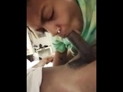 Preview 1 of Sucking dick makes her horny