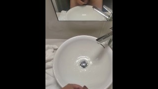 Piss in a mirror