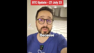 Bitcoin price update 27th July 2023 with stepsister