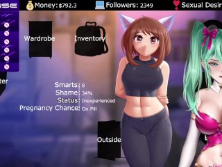 Mystic Vtuber Plays"Tuition Academia" (My Hero Academia Porn Game)Fansly Stream #6!07-27-23