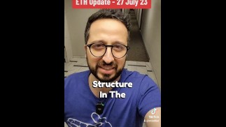 Обновление цены Ethereum 27 июля 2023 со сводной сестрой