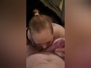 Preview 3 of Bbw gives blowjob, gets a caning and then taken from behind with cumshot on her back