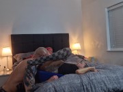 Preview 6 of Experimenting with a Sex Pillow Wedge. Pussy Licking Orgasm, Missionary, Bent over and Fucked Doggy!
