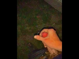 slow motion cumshot, old young, verified amateurs, outdoor
