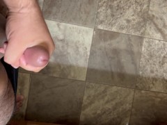 I had to jerk off before bed.