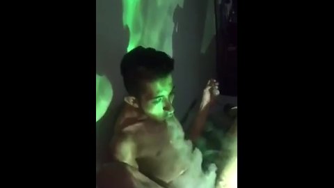 green color’s smoke