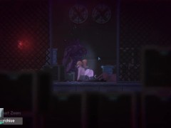 Zetria хентай пиксельная стрелялка горячая блонди с большой грудью трахается с монстрами часть 2