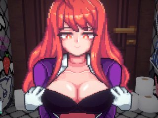 intoxicat hentai game big breasts redhair titjob