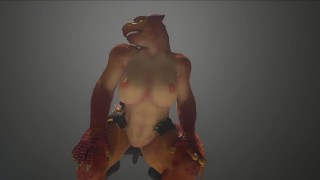 Dinghube3D MILF Monstruo Hambriento De Sexo 3D