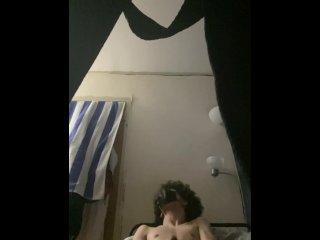 vertical video, exclusive, masturbate, huge cock