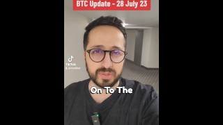 Bitcoin prijs update 28ste July 2023 met stiefzus