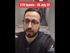 Ethereum price update 28th July 2023 with stepsister
