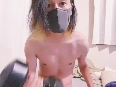 ガリガリ男がマッチョになる方法 ～第1章～ 腹筋5本…【日本人・素人】 筋トレ 変態イケメン 女性向け