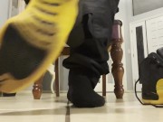Preview 2 of Shoe Play / Shoe Fucking / Dry Humping - SexySaggerYo