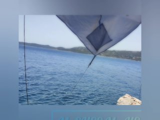 exclusive, big tits, outdoor sex, sea