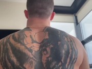 Preview 6 of Romantic fuck of stepdad and stepson - licked asshole and went ball deep into it - 491