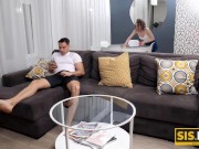 Preview 1 of SISPORN. Chick pays with sex with stepbrother for cleaning the apartment
