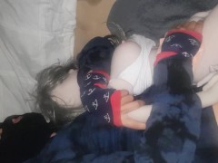 Le doy a la putita lo que tanto quiere y terminó derramando mis fluidos en su culo