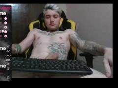nerd se excitando
