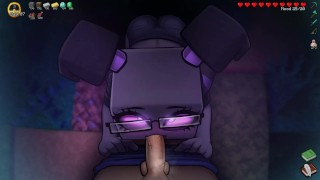 Endergirl Sucking A Big Dick By Loveskysanhentai In Minecraft Horny Craft Part 46