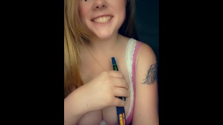 Message me for more! Over 2000 items! Here’s a peek of me hitting my dab pen and my pussy tightening
