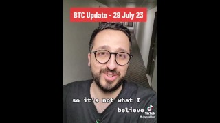 Actualización de precios de Bitcoin 29 July 2023 con hermanastra
