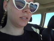 Preview 4 of Sex Vlog in a Dry Lake Bed by Las Vegas with Jamie Stone