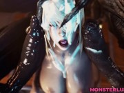 Preview 4 of Monsters Fucking Sluts Compilation 3D Porn