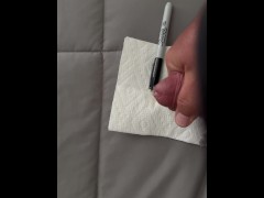 Sharpie inserted - Screenshot 15 of 16 - Urethral Sounding