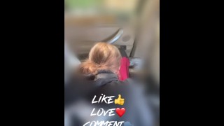 Don’t mind me I’m just in public getting my dick sucked 🚘🙋🏼‍♀️💋💦