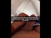 Preview 5 of Cheerleader wants to fuck classmate on Snapchat