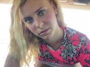 Preview 5 of Las Vegas Public Airport Anal Quickie in the Car with Jamie Stone