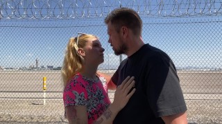 Anal Quickie In The Car With Jamie Stone At Las Vegas Public Airport