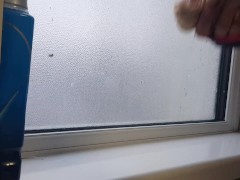 Me cojo a una linda rubia que tiene que vestido que le resalta todo