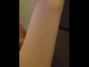 Preview 5 of my wifes tight pussy makes me cum quick while watching her tits bouncing