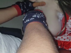 Me hace una rusa mientras disfruto del rebote de sus grandes tetas