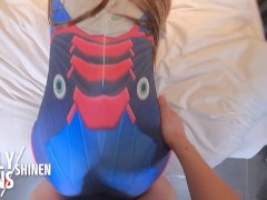 【Overwatch】✨Cosplay fuck with D.va, Hentai Cosplayer crossdresser ladyboy 10