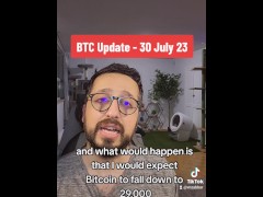Bitcoin price update as of 30 July 2023 with stepstepsister