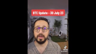Bitcoin prijs update van 30 July 2023 met stiefzus