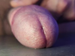 Custom Day 15: Release day has cum! Close up of me leaking, and leaking and ruining myself