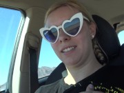 Preview 2 of Creampie Road Trip in the Las Vegas Desert